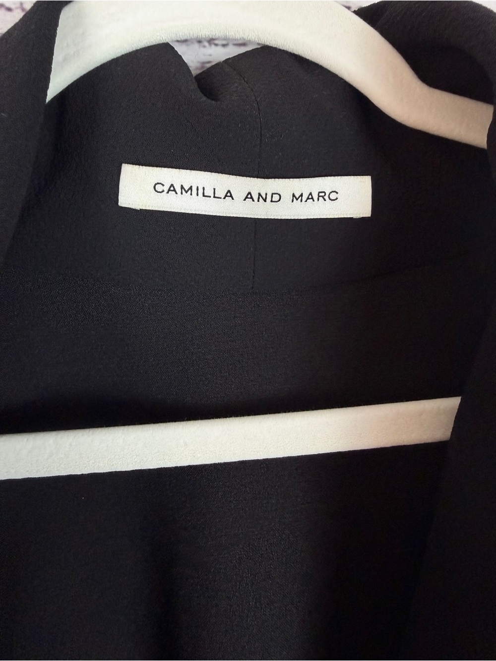 Camilla and Marc Black Wrap Front Belted Jumpsuit XS - Picture 4 of 6